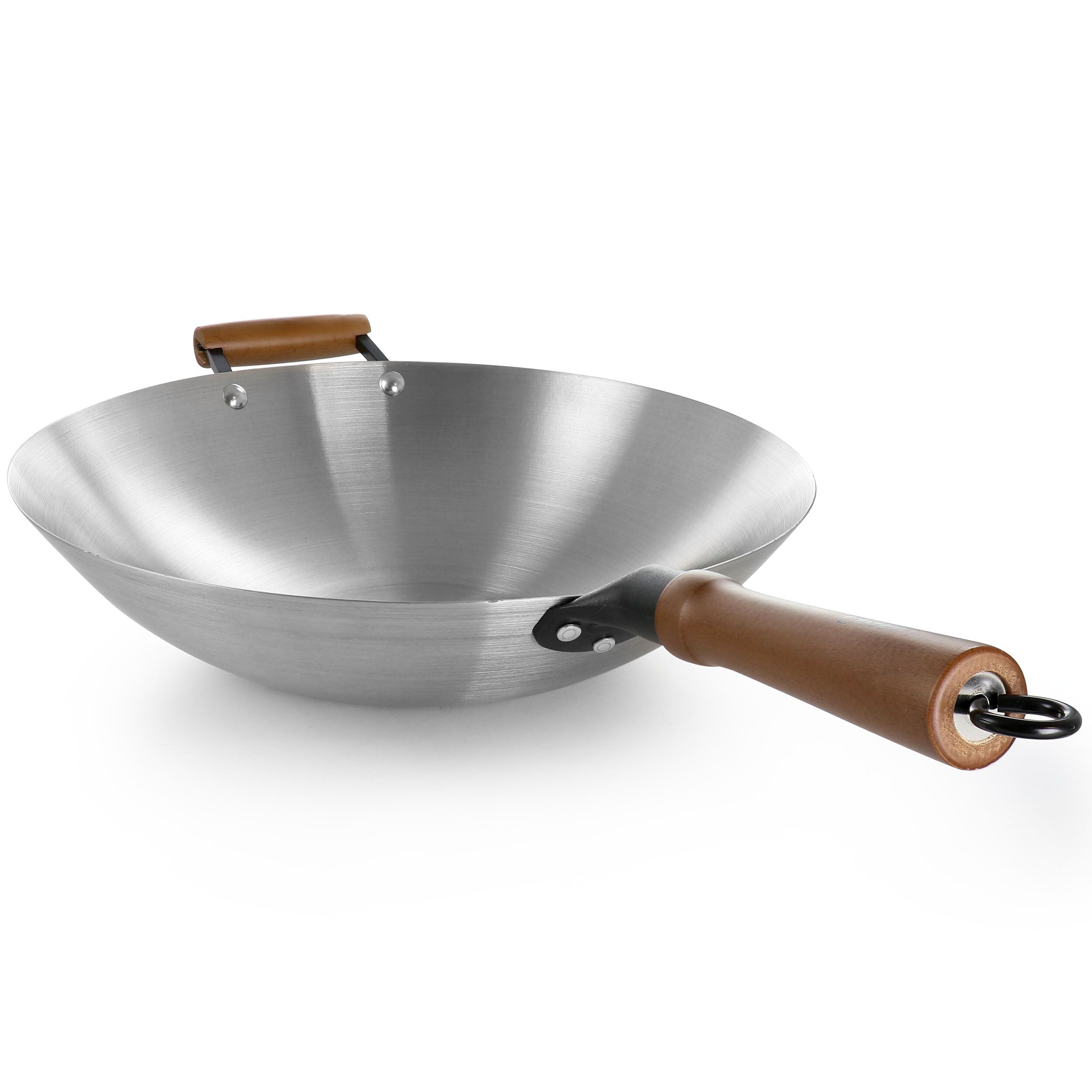 14 Inch Stainless Steel Wok