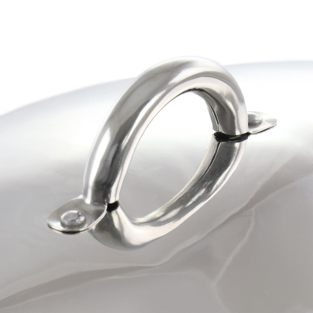 18 Inch Oval Stainless Steel Roaster - 18 Inch