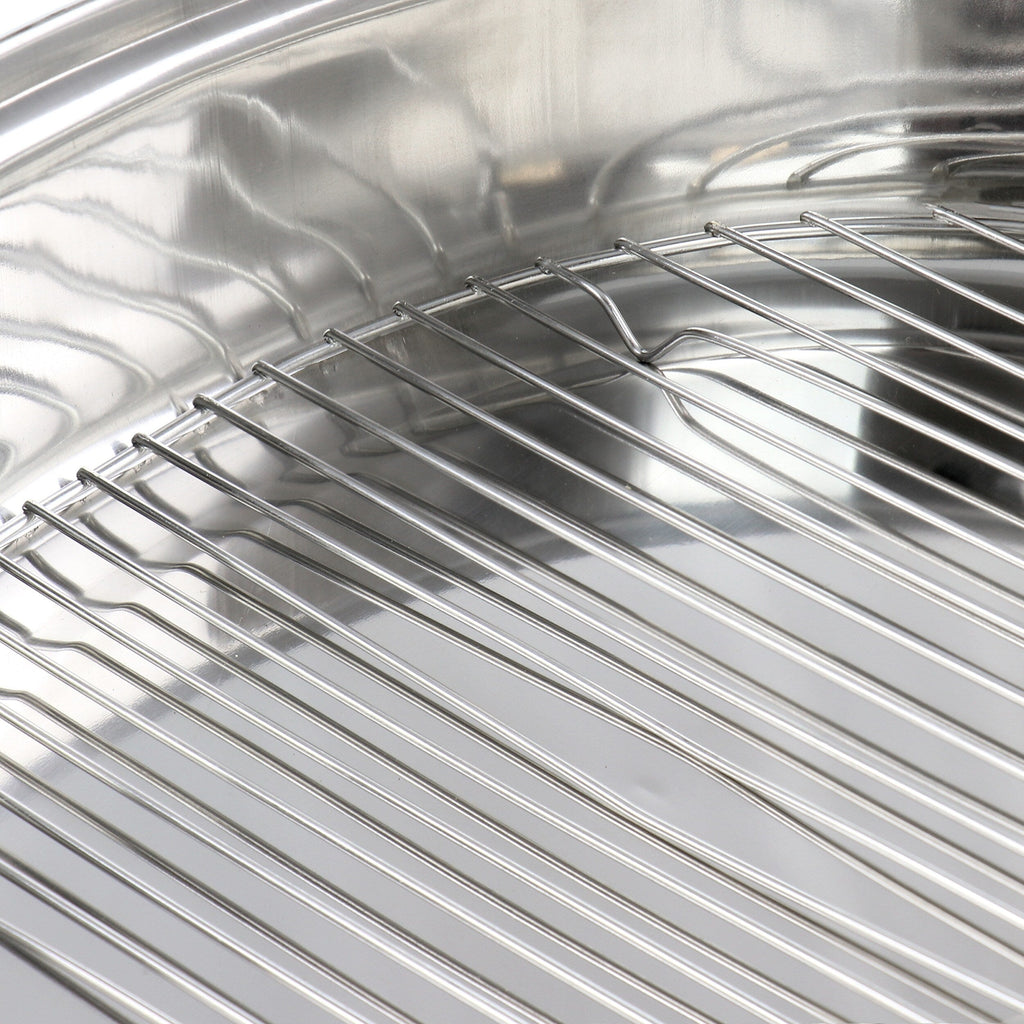 18 Inch Oval Stainless Steel Roaster - 18 Inch