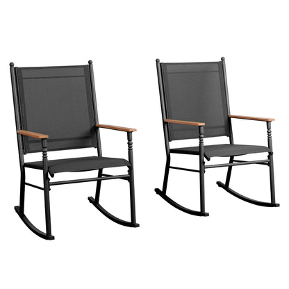 2 - Person Outdoor Patio Rocking Chairs
