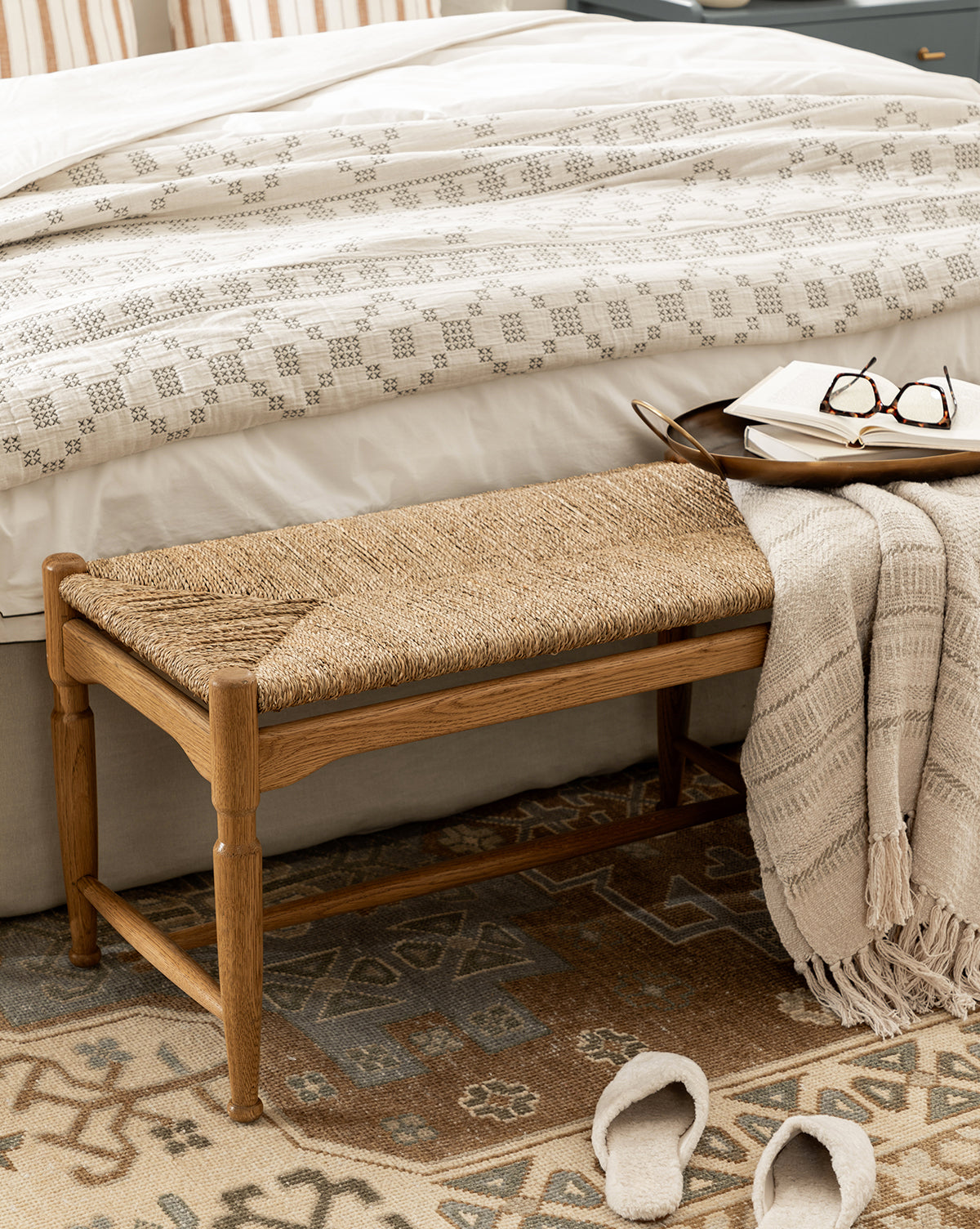 Phipps Woven Bench