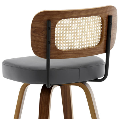 26/29 Swivel Bar Stools/ Counter Stools with Bentwood Legs
