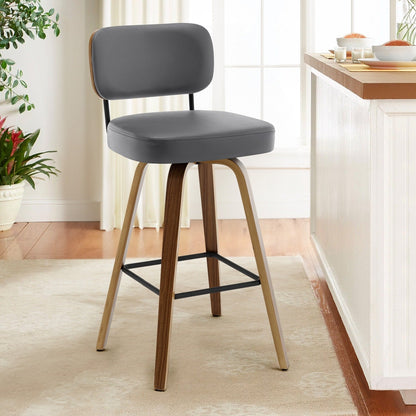 26/29 Swivel Bar Stools/ Counter Stools with Bentwood Legs