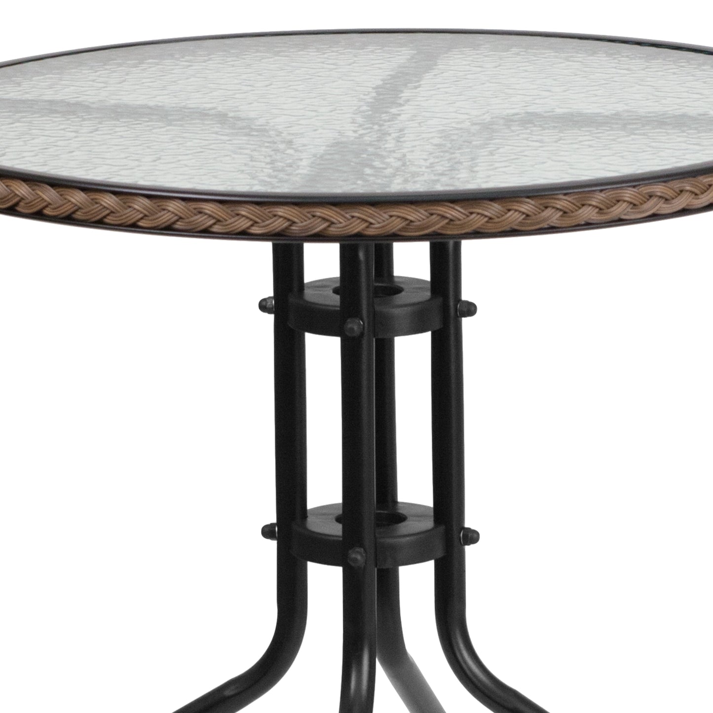 3-piece Outdoor Table/Chair Set - 28.75W x 28.75D x 28H