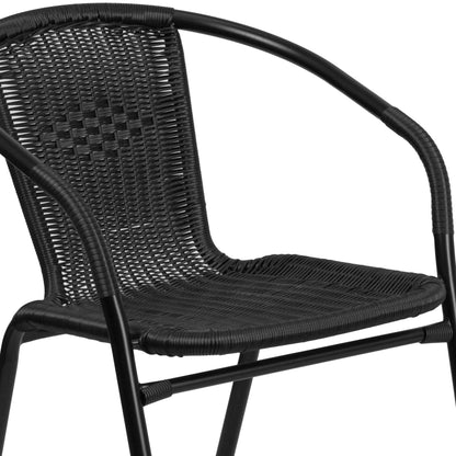 3-piece Outdoor Table/Chair Set - 28.75W x 28.75D x 28H