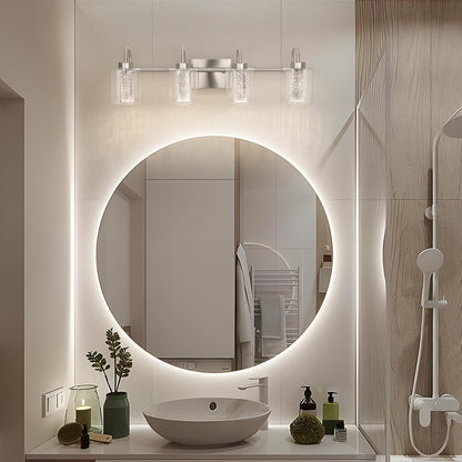 3/4/5/6 Light Brushed Nickel Bathroom Light Fixtures