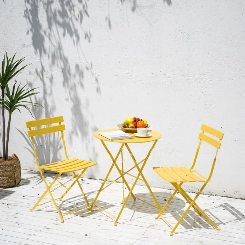 3 Piece Patio Bistro Sets,