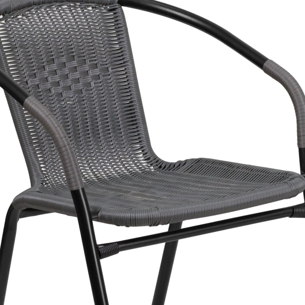 3-piece Outdoor Table/Chair Set - 28.75W x 28.75D x 28H