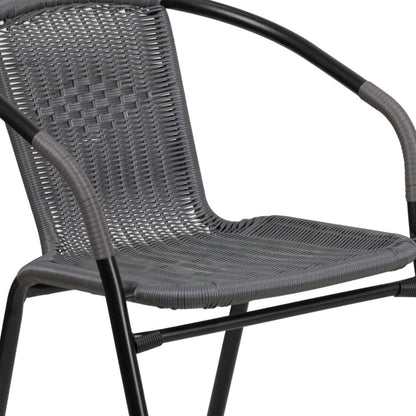 3-piece Outdoor Table/Chair Set - 28.75W x 28.75D x 28H