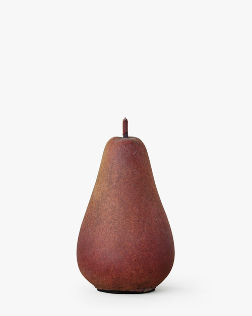 3,5 Poire en ciment rouge