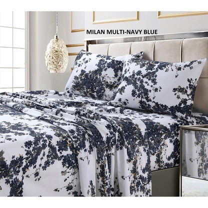 300 Thread Count Cotton Ultra-Soft Printed Pillowcases (Set of 2)