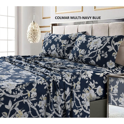 300 Thread Count Cotton Ultra-Soft Printed Pillowcases (Set of 2)