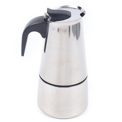300ml Stainless Moka Coffee Maker Pot