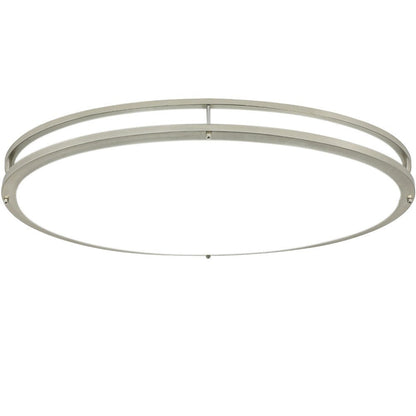 32 in. 65W Oval Flush Mount Ceiling Light with Remote