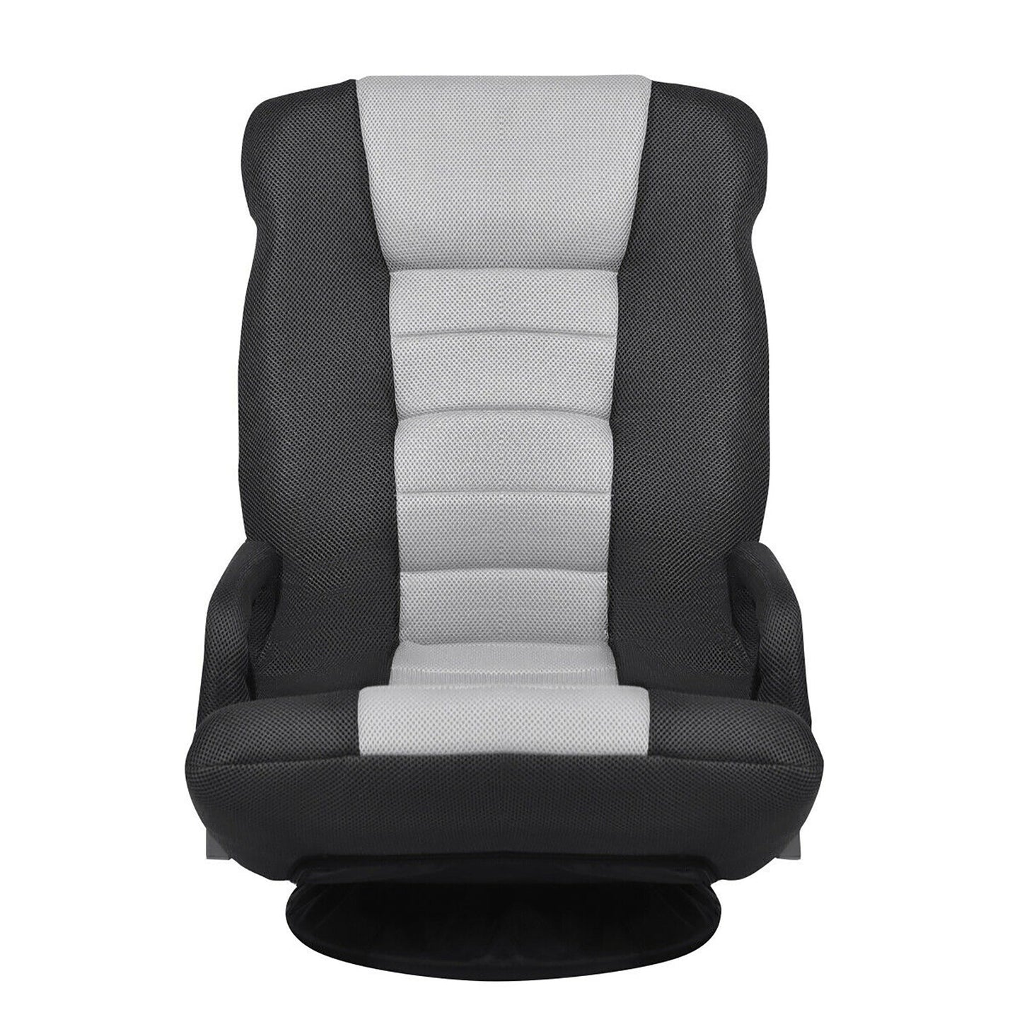 360-Degree Swivel Gaming Floor Chair with Foldable Adjustable Backrest