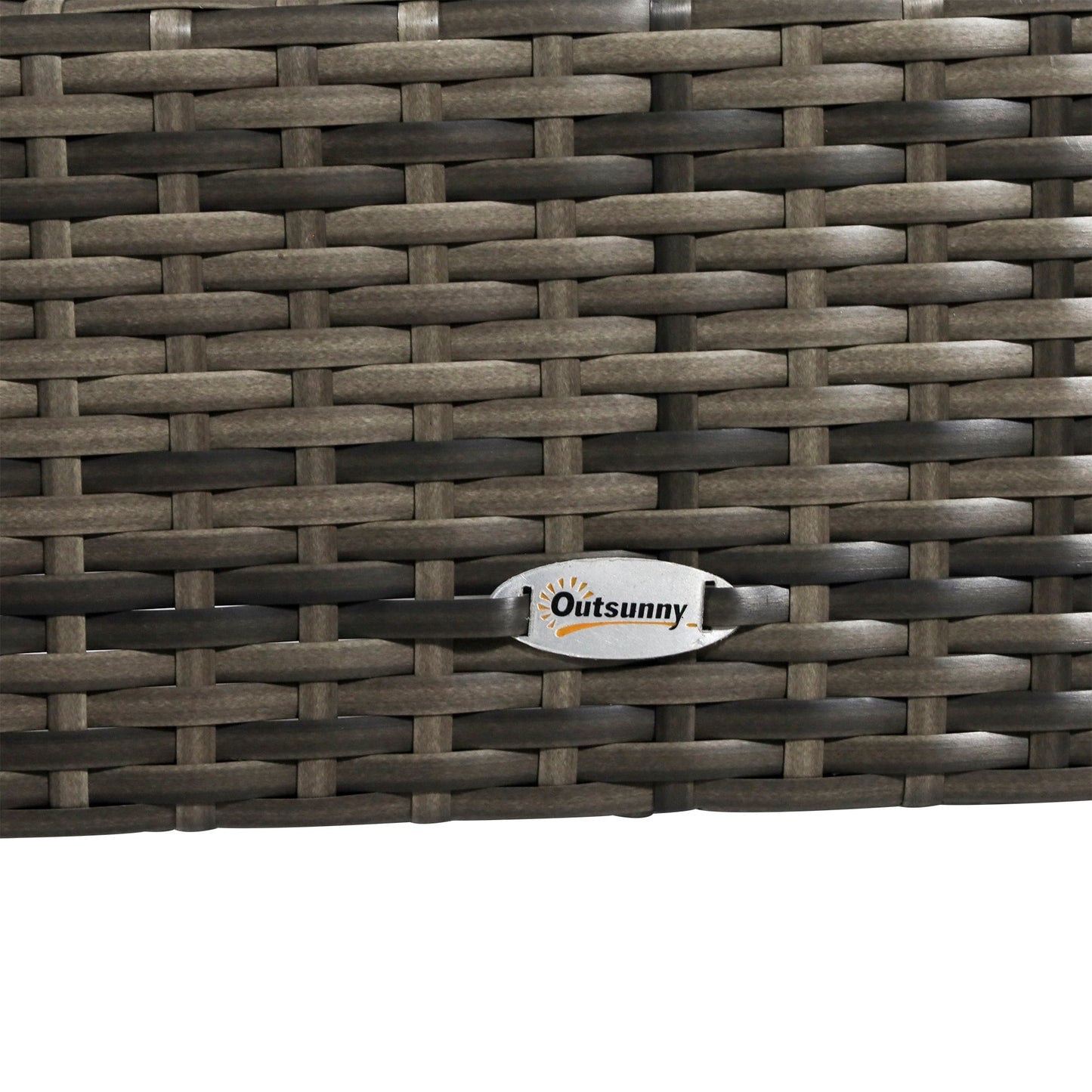 4 Piece Outdoor Rattan Wicker Patio Conversation Set