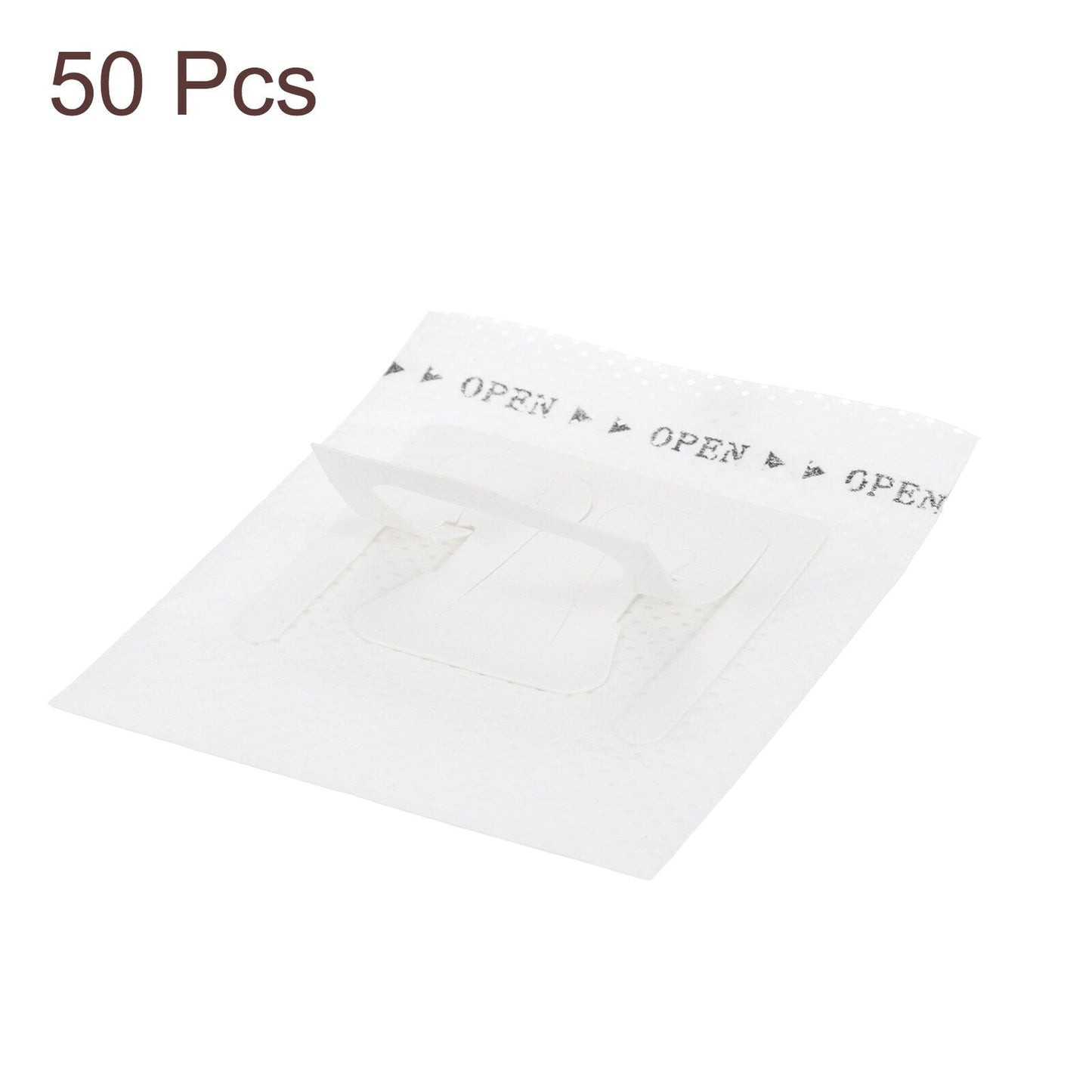 50Pcs Coffee Filter Paper Bag, Hanging Ear Drip Paper Filters for Home Office - White