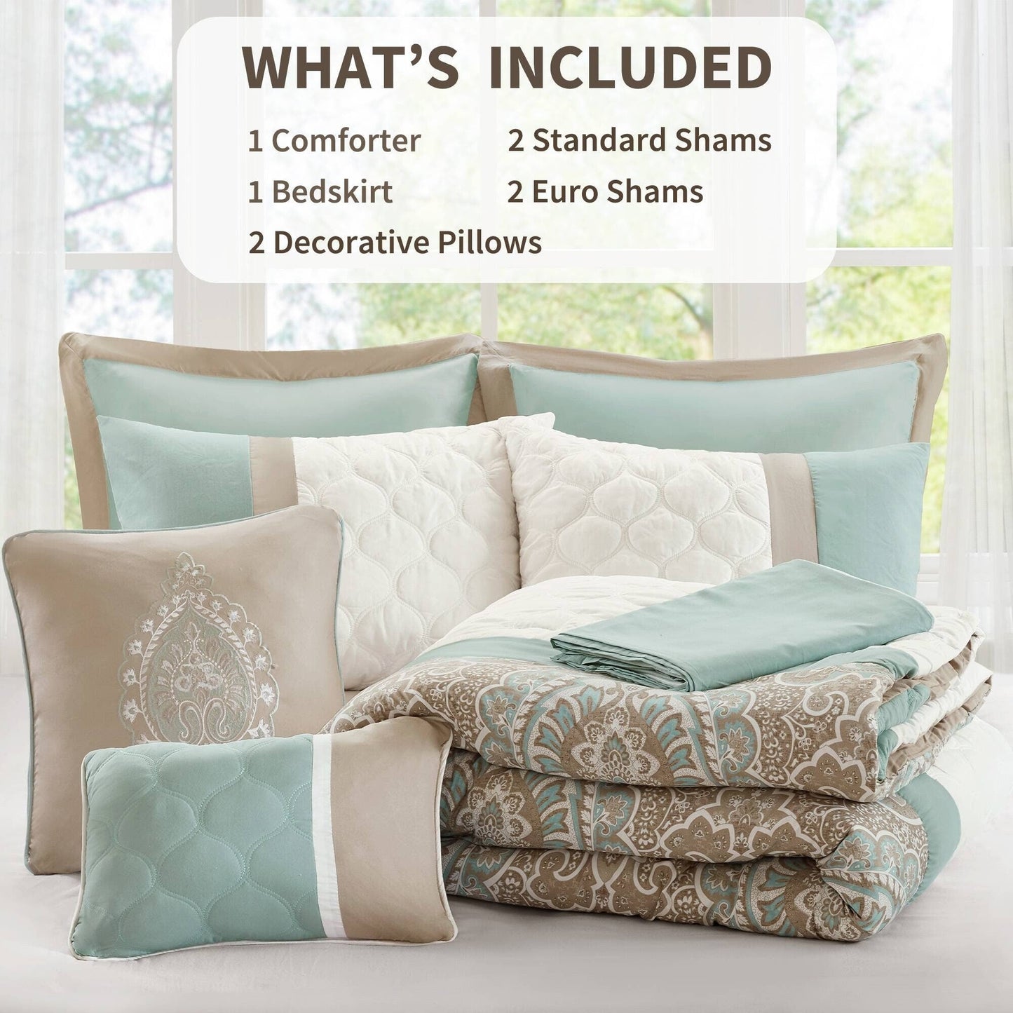 510 Design Josefina 8 Piece Comforter Set