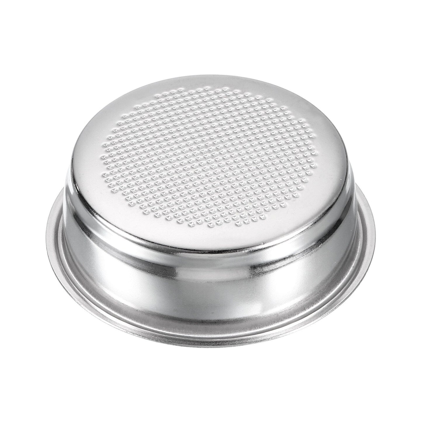 51mm Coffee Filter Basket, 1-Cup Stainless Steel Espresso Coffee Machine Bowl - Silver