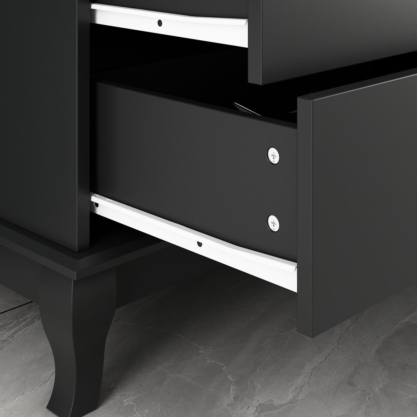55.1 Wide Double Bedroom Dresser with Storage Drawers