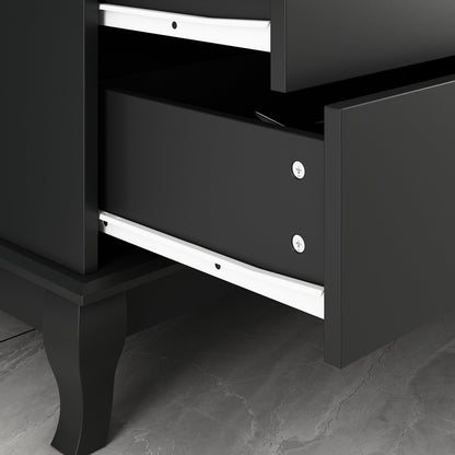 55.1 Wide Double Bedroom Dresser with Storage Drawers