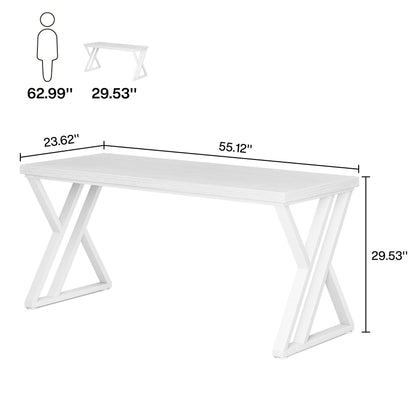 55 Heavy Duty Computer Desk, Office Desk