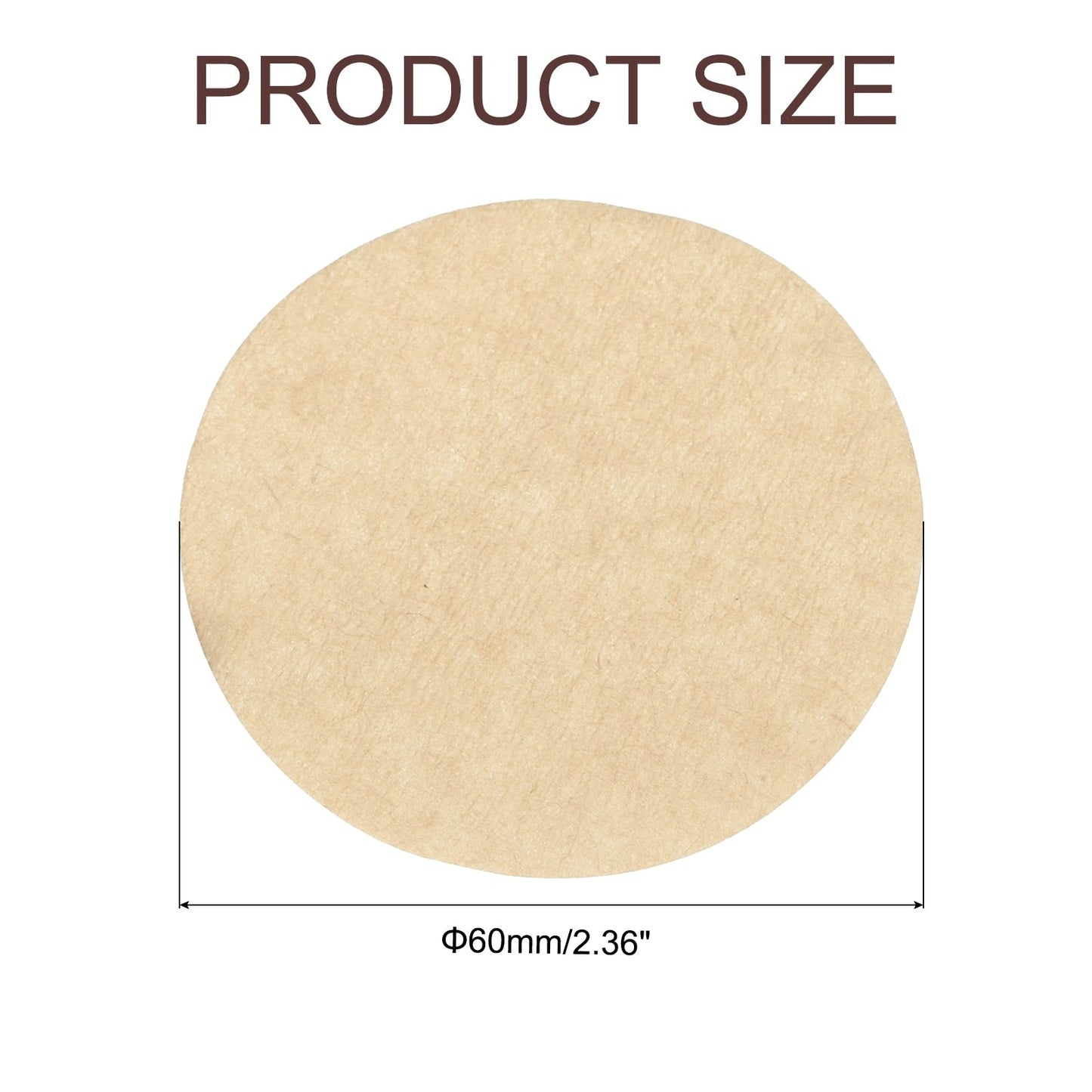 600Pcs Coffee Filters, Disposable Round Paper Filter for Home Office