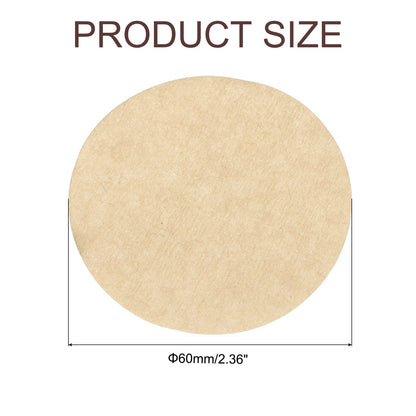 600Pcs Coffee Filters, Disposable Round Paper Filter for Home Office