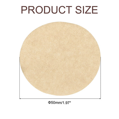 600Pcs Coffee Filters, Disposable Round Paper Filter for Home Office