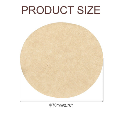 600Pcs Coffee Filters, Disposable Round Paper Filter for Home Office