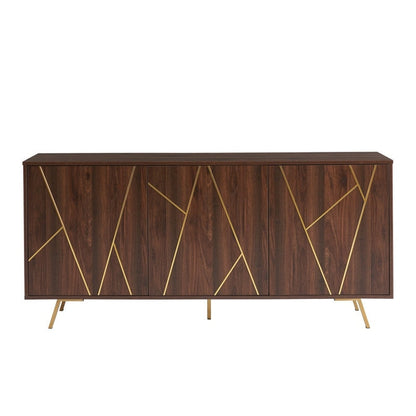 63'' W Wood Buffets and Sideboards Storage Cabinet