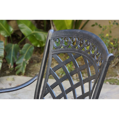 7-Piece Patio Dining Set, 60 Inch Round Dining Table