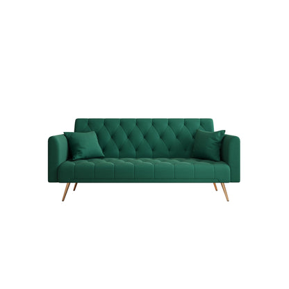 Upholstered Convertible Double Folding Sofa Bed - 19.00 x 71.00 x 30.00