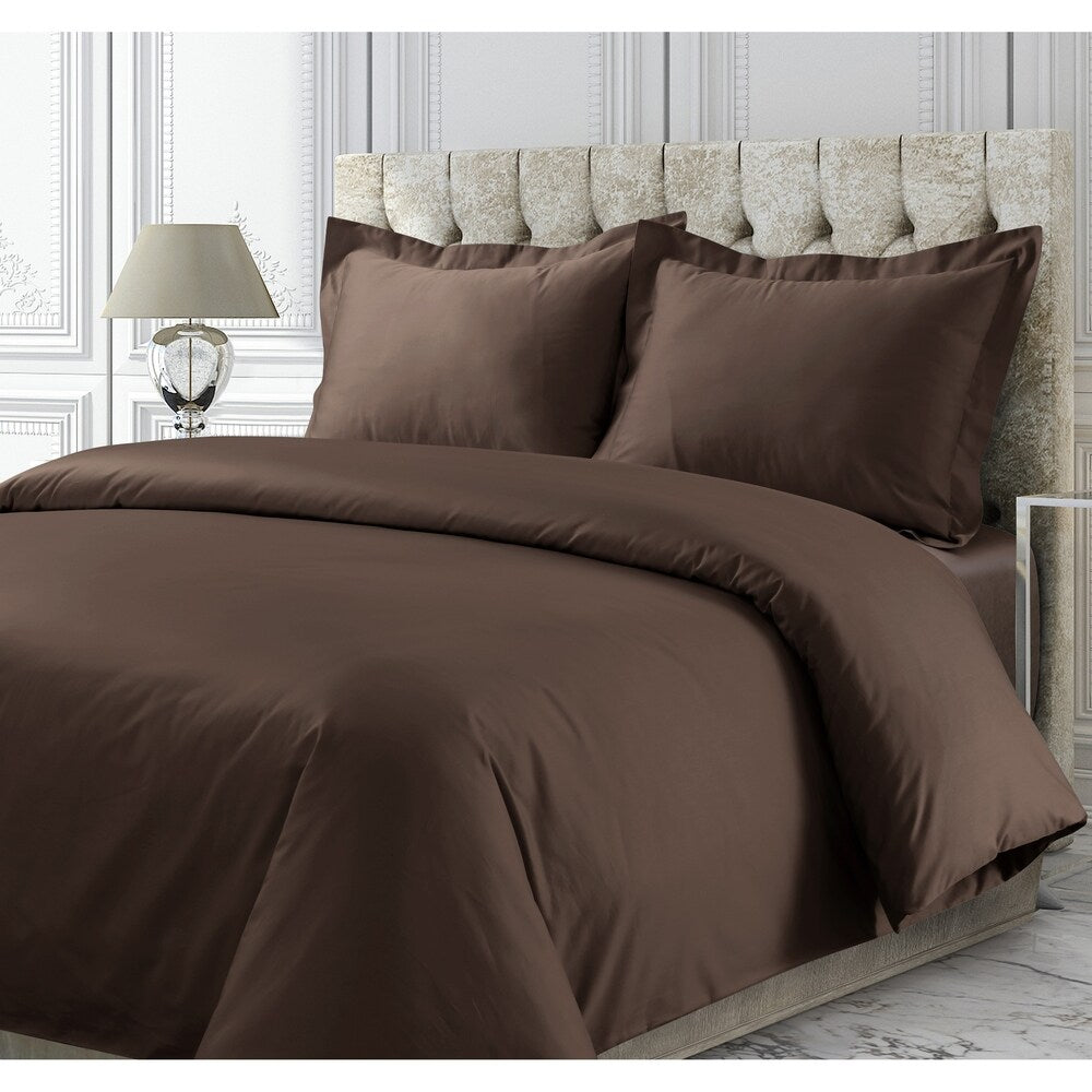 750 Thread Count Cotton Sateen Oversized Duvet Cover Set
