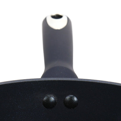 8 Inch Ceramic Nonstick Aluminum Frying Pan in Dark Blue