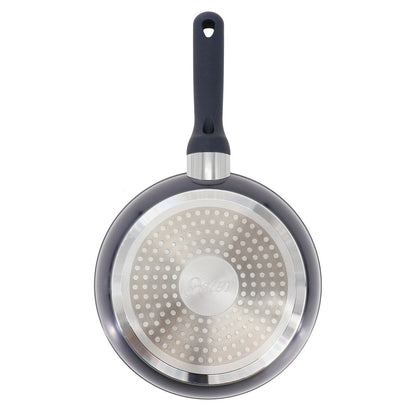 8 Inch Ceramic Nonstick Aluminum Frying Pan in Dark Blue