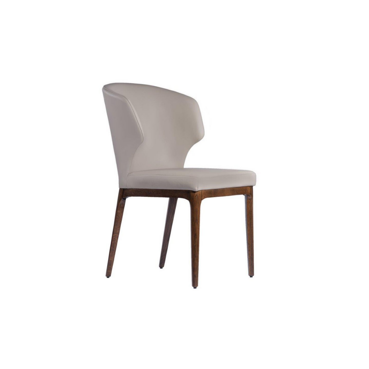 Chaise de salle à manger en cuir Alina