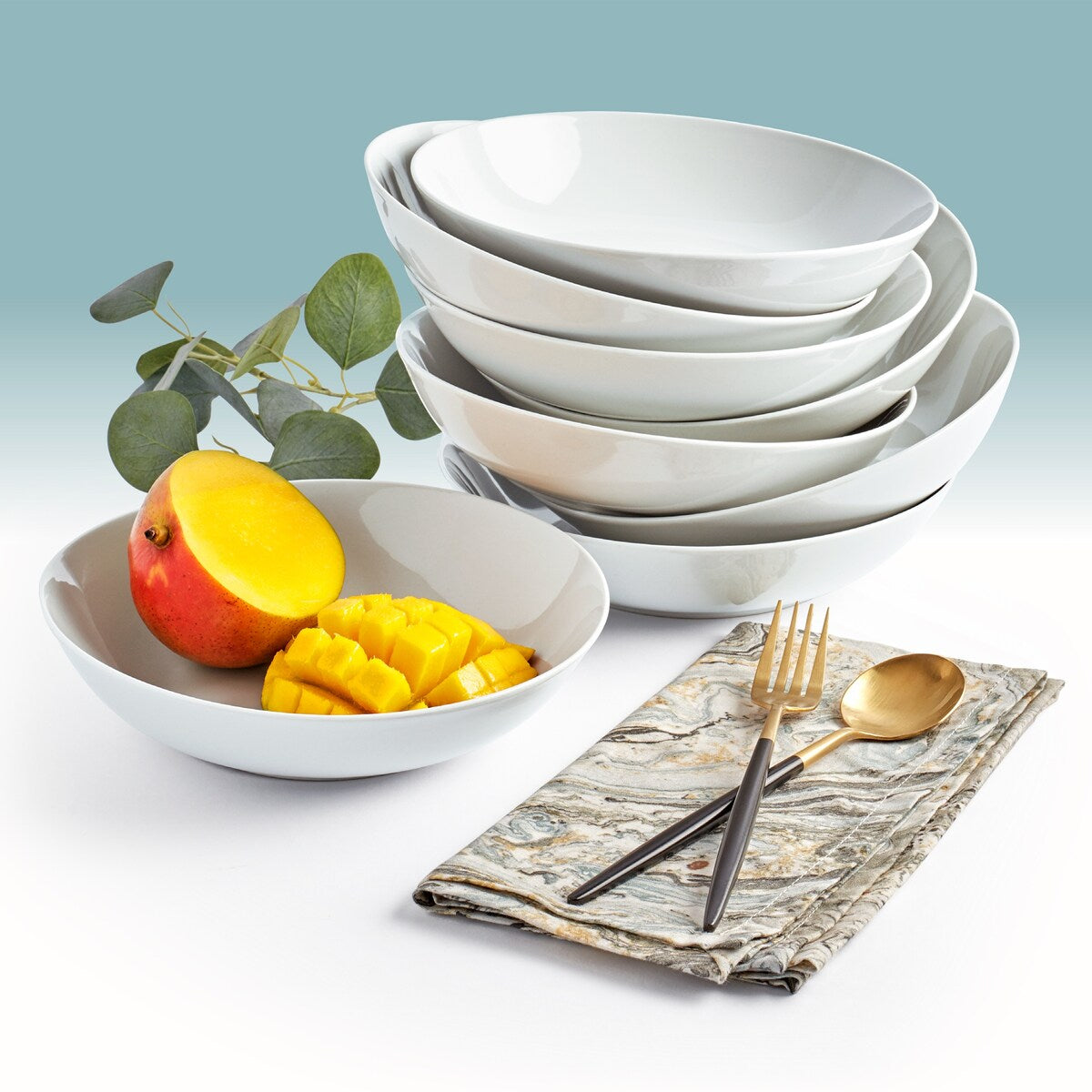 Tabletops Unlimited 8pc - 8 Round Soup Bowl Value Pack