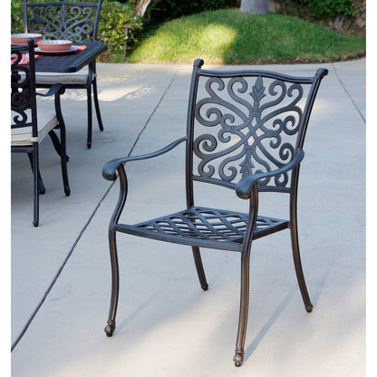 9-Piece Patio Dining Set with Cushions and 44 X 84'' Rectangular Dining Table