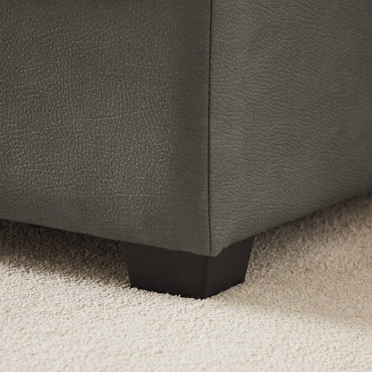 96 Wide Sleeper Sofa Chaise Reversible with Pull-Out Bed