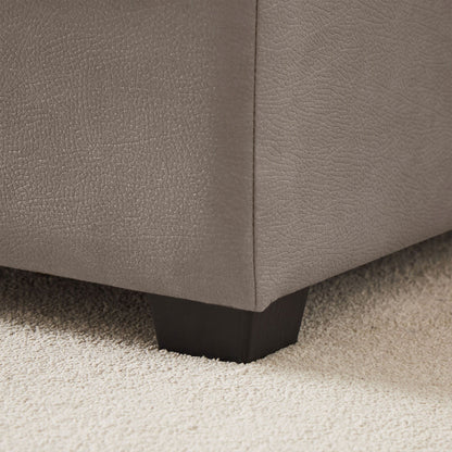 96 Wide Sleeper Sofa Chaise Reversible with Pull-Out Bed
