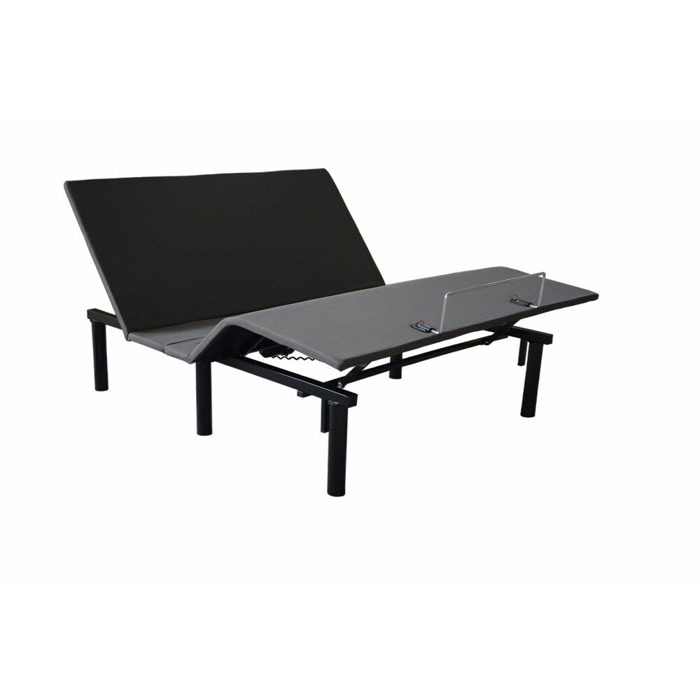 AC Pacific Aloe Vera 8-Inch Memory Foam Mattress and Adjustable Bed Set