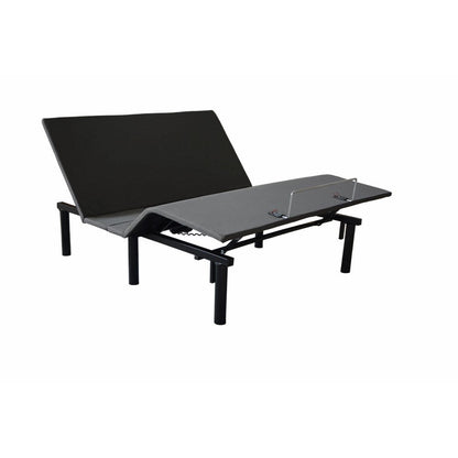 AC Pacific Aloe Vera 8-Inch Memory Foam Mattress and Adjustable Bed Set