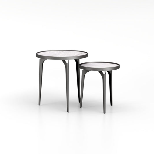 Petite table d'appoint ronde Drayton