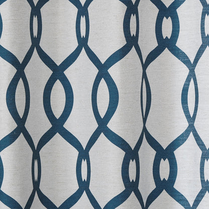ATI Home Kochi Light Filtering Linen Blend Grommet Top Curtain Panel Pair