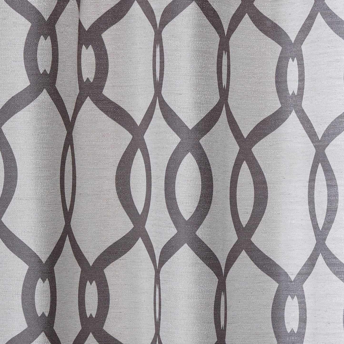 ATI Home Kochi Light Filtering Linen Blend Grommet Top Curtain Panel Pair