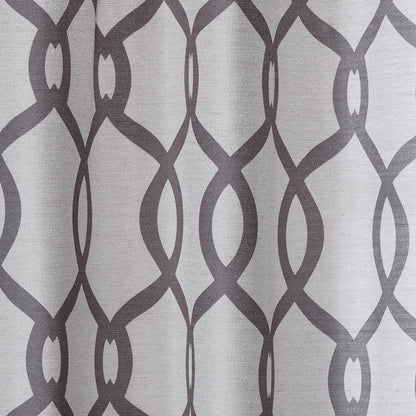 ATI Home Kochi Light Filtering Linen Blend Grommet Top Curtain Panel Pair