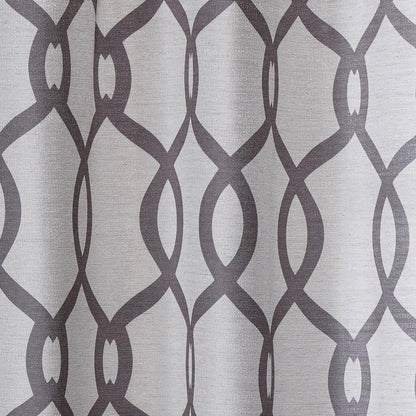 ATI Home Kochi Light Filtering Linen Blend Grommet Top Curtain Panel Pair
