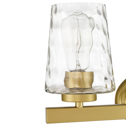 Mid-century Modern 6-light LED Dimmable Bathroom Vanity Light with Art Glass - 51 inches