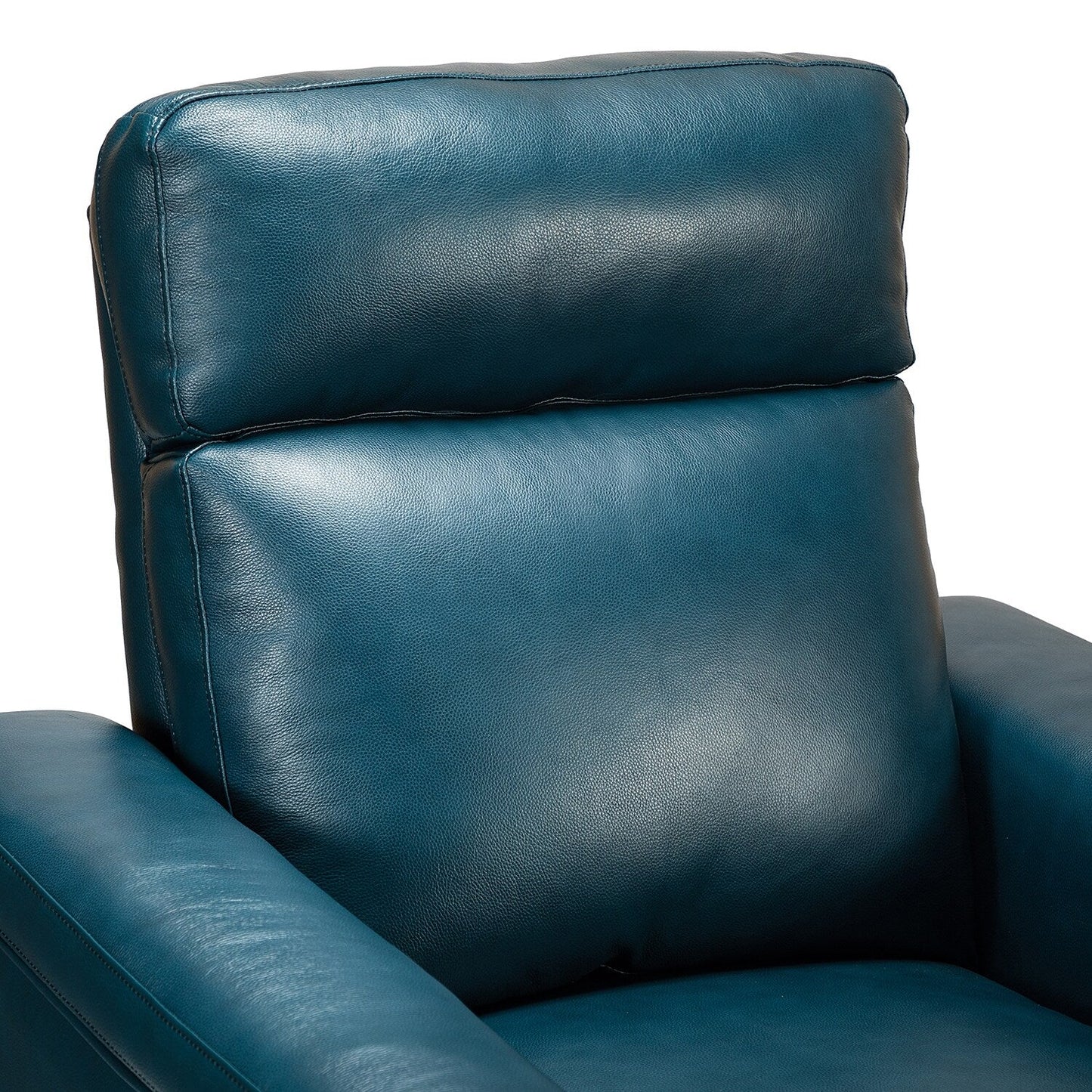 Alicia 34.65 Wide Contemporary Classic Genuine Leather Power Recliner With USB Port (Set of 2)